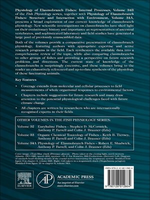 cover image of Physiology of Elasmobranch Fishes